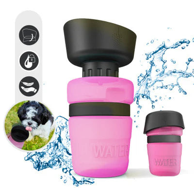 Faltbare Hundewasserflasche