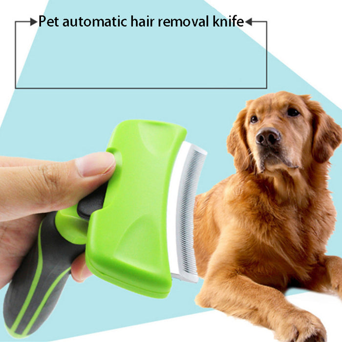 Combs Grooming-Brush Deshedding-Tool Pet-Hair-Remover Edge-Trimming Dog-Cat-Rake Furmine