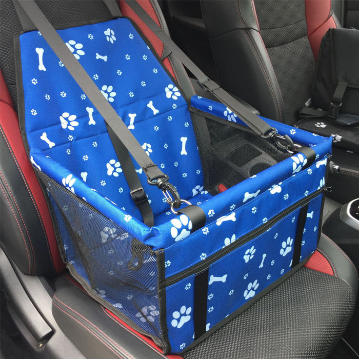 Pet Car Mat Mesh Double Layer Thickening Bag