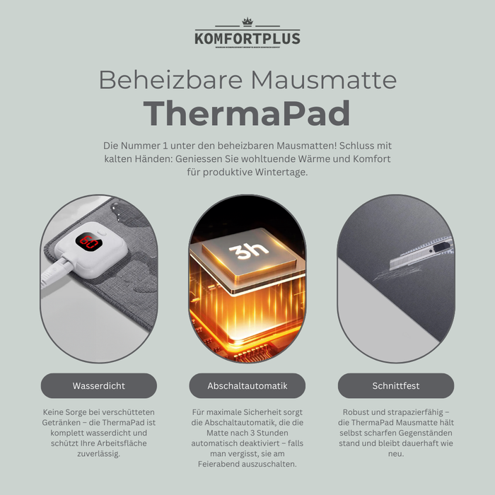 ThermaPad - Beheizbare Mausmatte